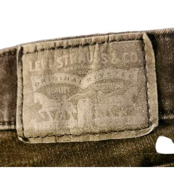 Levis Jeans Womens Size 6 Classic Mid Rise Skinny Black Stretch Denim - Picture 7 of 9